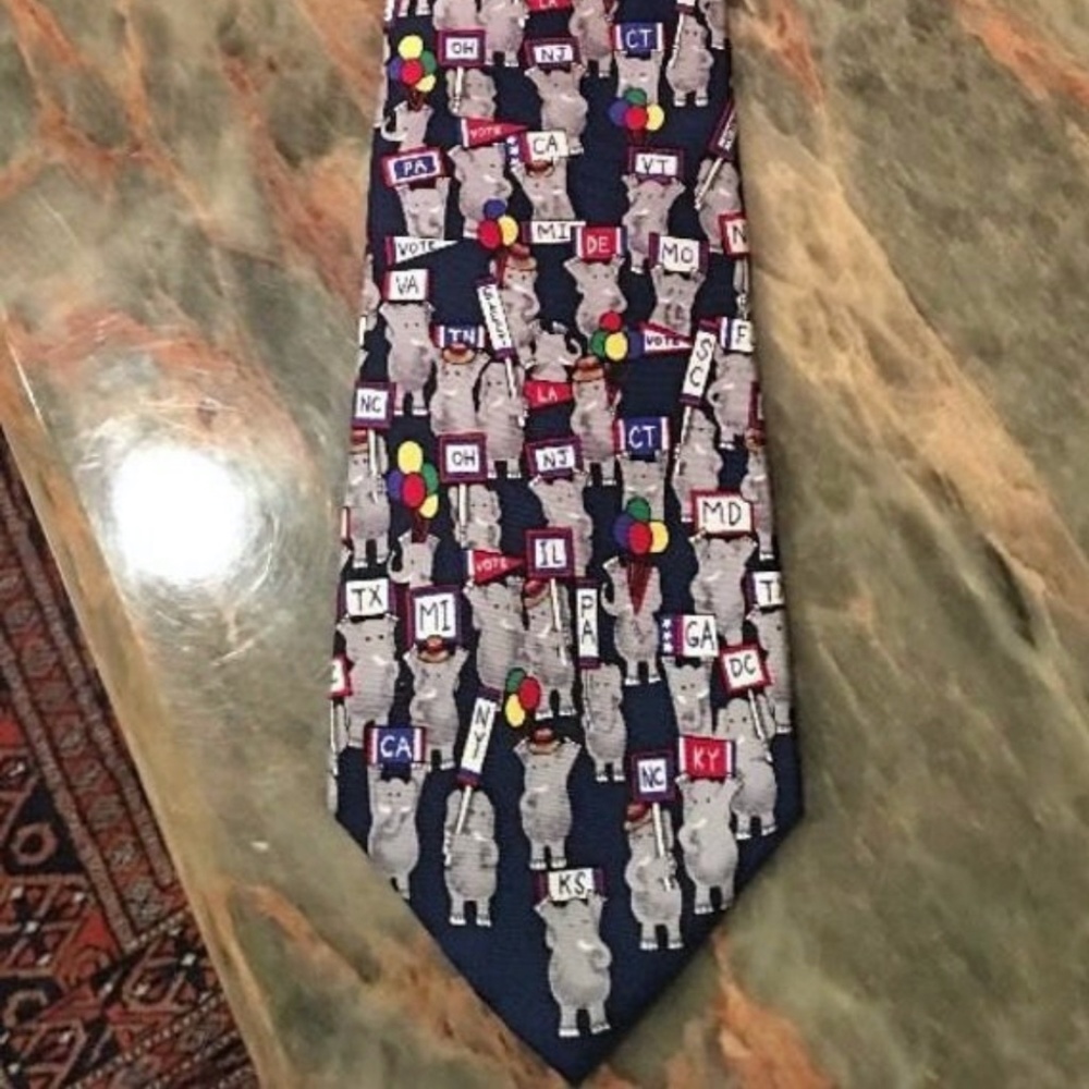 Republican National Convention Silk Tie politics